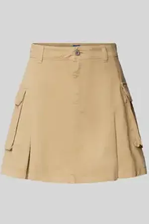 Hugo Blue Minirok met klepzakken, model 