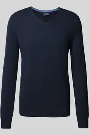 Christian Berg Gebreide pullover met ribboorden