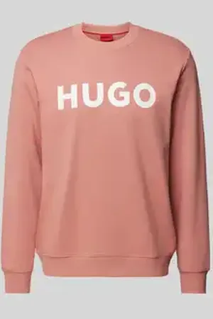 HUGO BOSS Sweatshirt met labelprint