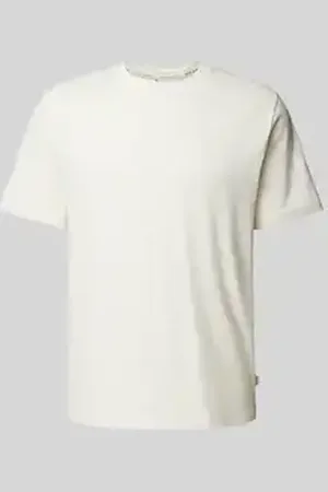 Pepe Jeans T-shirt met labelstitching, model 