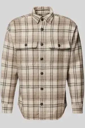 JACK & JONES Slim fit overhemdjack met kentkraag