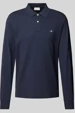 GANT Regular fit poloshirt met labelstitching, model 