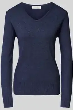 Christian Berg Gebreide pullover met ribboorden