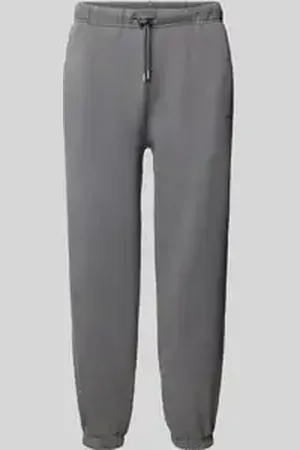 HUGO BOSS Sweatpants met labeldetail, model 