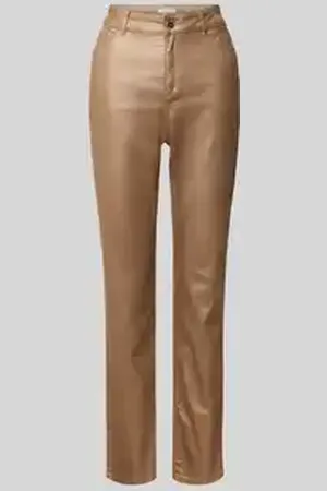 Christian Berg Slim fit stoffen broek met 5-pocketmodel