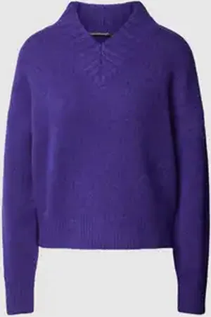 Luisa Cerano Gebreide pullover met V-hals