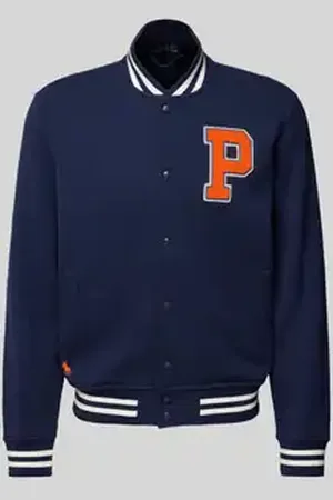 Ralph Lauren Collegejack met drukknoopsluiting