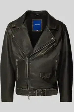 JACK & JONES Bikerjack met ritszakken, model 
