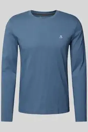 Marc O’ Polo Regular fit shirt met lange mouwen van puur katoen