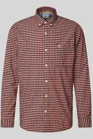Camel Active Regular fit vrijetijdsoverhemd met button-downkraag