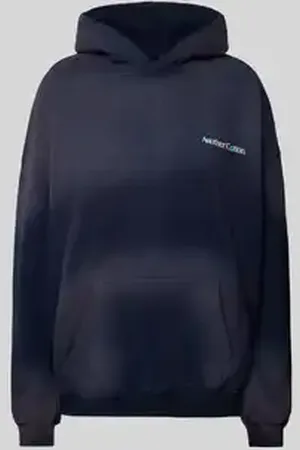 Another Cotton Lab Oversized hoodie met labelprint, model 