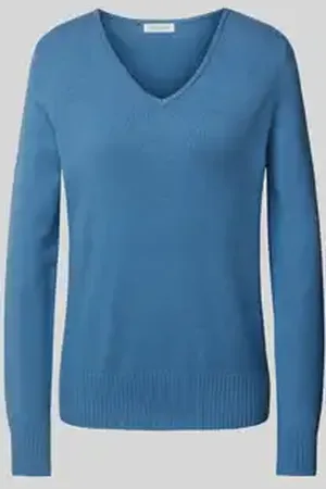 Christian Berg Gebreide pullover met ribboorden