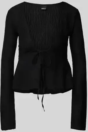 Gina Tricot Regular fit blouse met knoopdetail