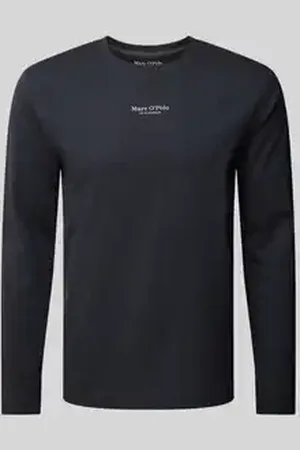 Marc O’ Polo Regular fit shirt met lange mouwen van puur katoen