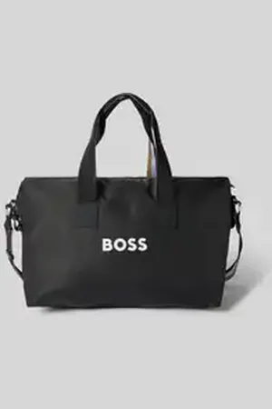 HUGO BOSS Weekendtas met labelprint