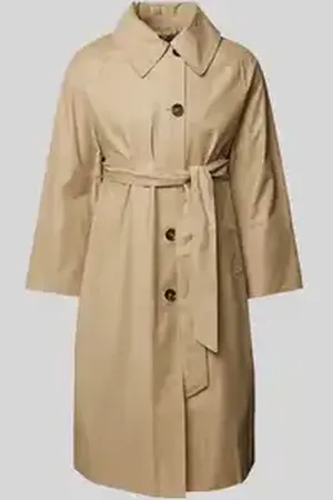 Barbour Lange jas met platte kraag, model 