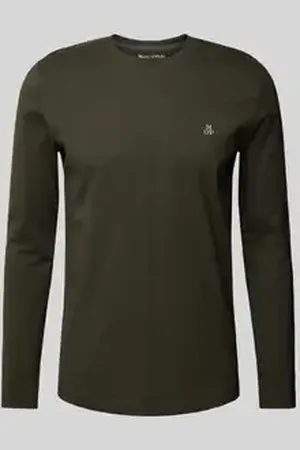 Marc O’ Polo Regular fit shirt met lange mouwen van puur katoen