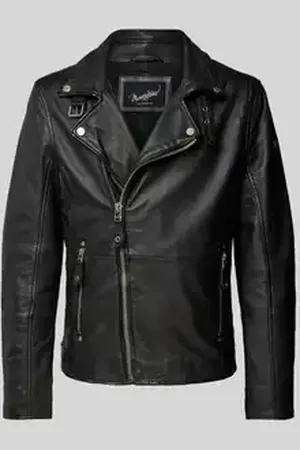 Gipsy Regular fit lange jas met reverskraag, model 