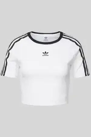 adidas Kort T-shirt met labelprint
