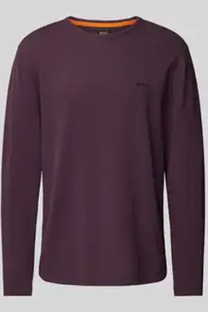 HUGO BOSS Regular fit shirt met lange mouwen en labelstitching, model 