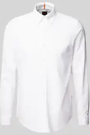 HUGO BOSS Regular fit zakelijk overhemd met button-downkraag, model 