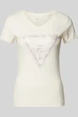 Guess T-shirt met labelprint, model 