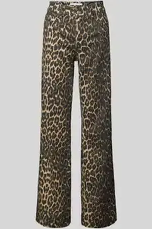 Mac Wide leg broek in 5-pocketmodel, model 