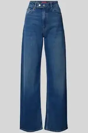 HUGO BOSS Loose fit jeans van viscose in 5-pocketmodel