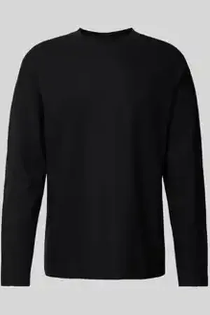 Calvin Klein Shirt met lange mouwen en siernaden