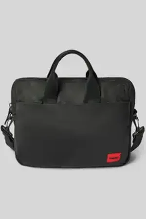 HUGO BOSS Handtas met labelpatch, model 
