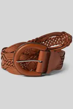 Ralph Lauren Leren ceintuur met doornsluiting