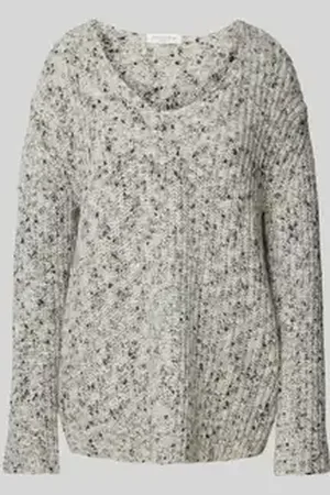 Christian Berg Gebreide pullover met V-hals