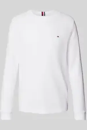 Tommy Hilfiger Regular fit shirt met lange mouwen en katoen