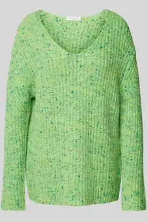 Christian Berg Gebreide pullover met V-hals