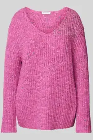 Christian Berg Gebreide pullover met V-hals