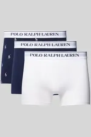 Ralph Lauren Boxershort met elastische band met logo in een set van 3 stuks