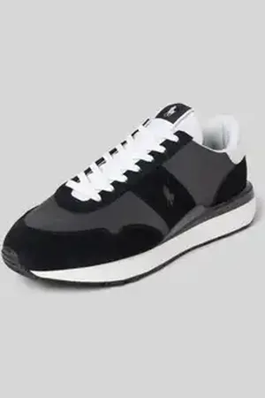Ralph Lauren Sneakers van leermix, model 