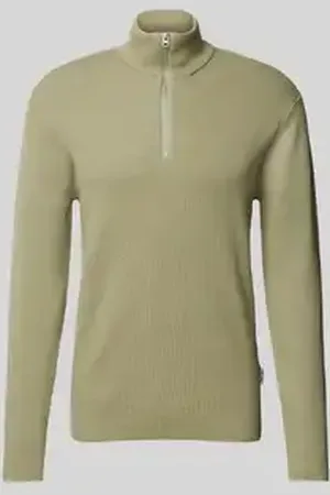 Only & Sons Regular fit gebreide pullover met opstaande kraag, model 