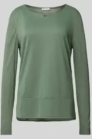 TOM TAILOR Regular fit shirt met lange mouwen van modalmix