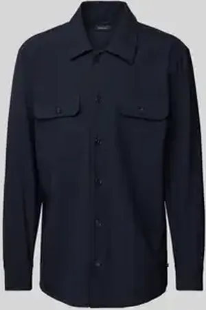 Matinique Regular fit overhemdjack met paspelzakken op de borst, model 