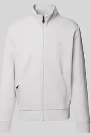 HUGO BOSS Sweatjack met opstaande kraag