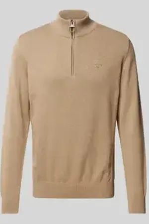 Barbour Gebreide pullover met schipperskraag