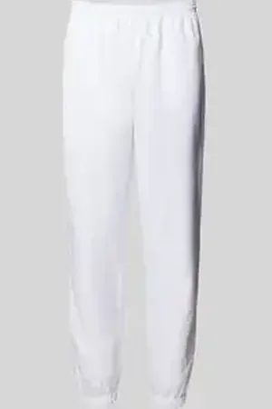 Lacoste Relaxed fit trainingsbroek met labelbadge