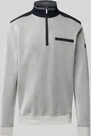 Bugatti Sweatshirt met labeldetail