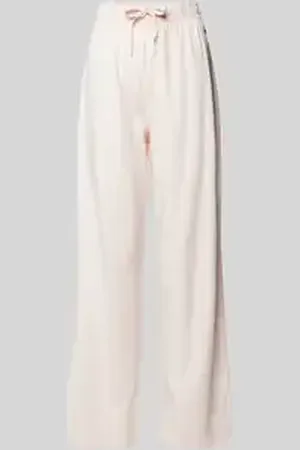 HUGO BOSS Straight leg sweatpants met tunnelkoord