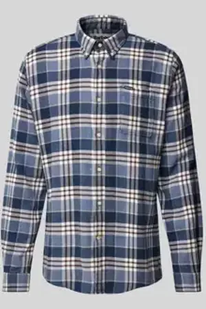 Barbour Tailored fit vrijetijdsoverhemd met button-downkraag, model 