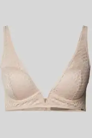 HUGO BOSS Triangelbeha met kantgarnering
