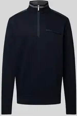 Bugatti Sweatshirt met labeldetail