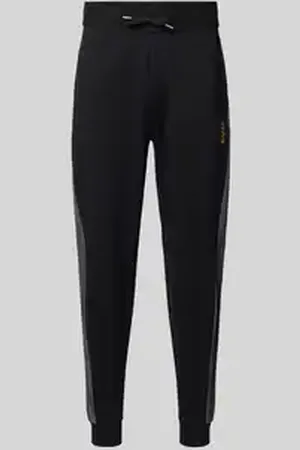 HUGO BOSS Relaxed fit sweatpants met labelprint