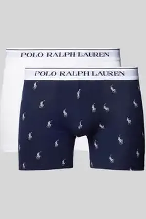 Ralph Lauren Boxershort met elastische band met logo in een set van 3 stuks